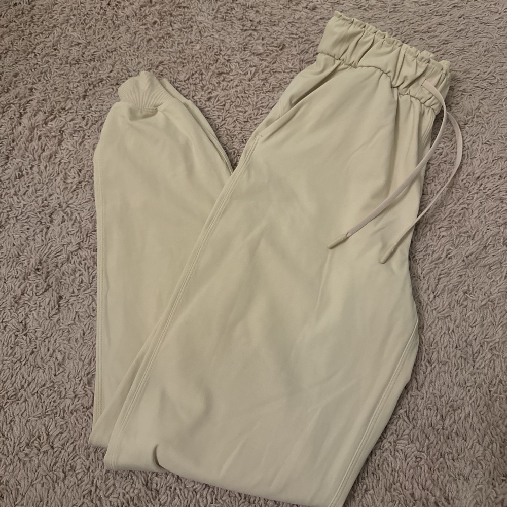 lululemon athletica Light Beige/Stone Track Pants